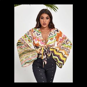 Bell Sleeve Top